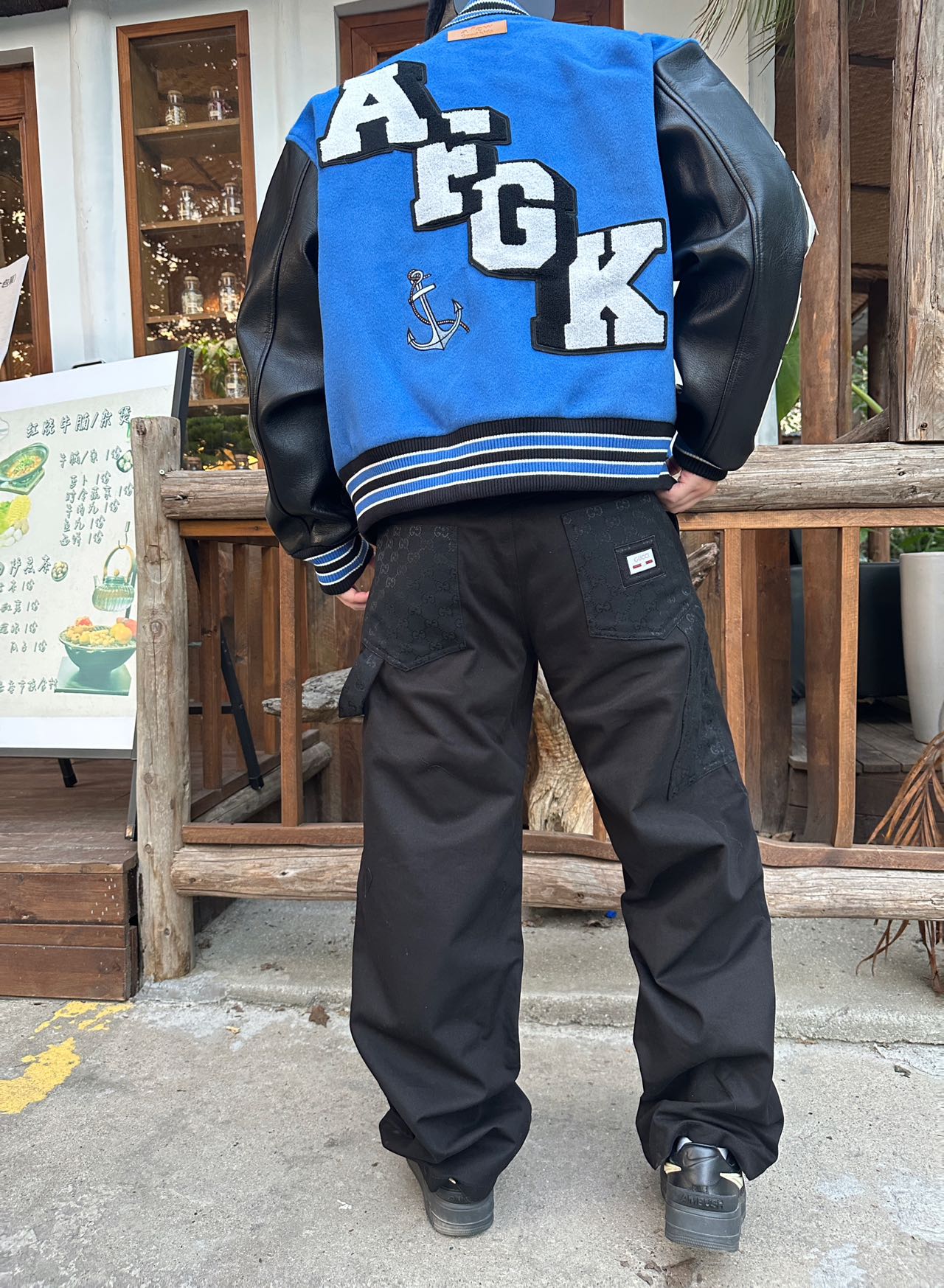 グッチ ジャカードポケット コットンキャンバス トラウザーズ 詳細画像 3