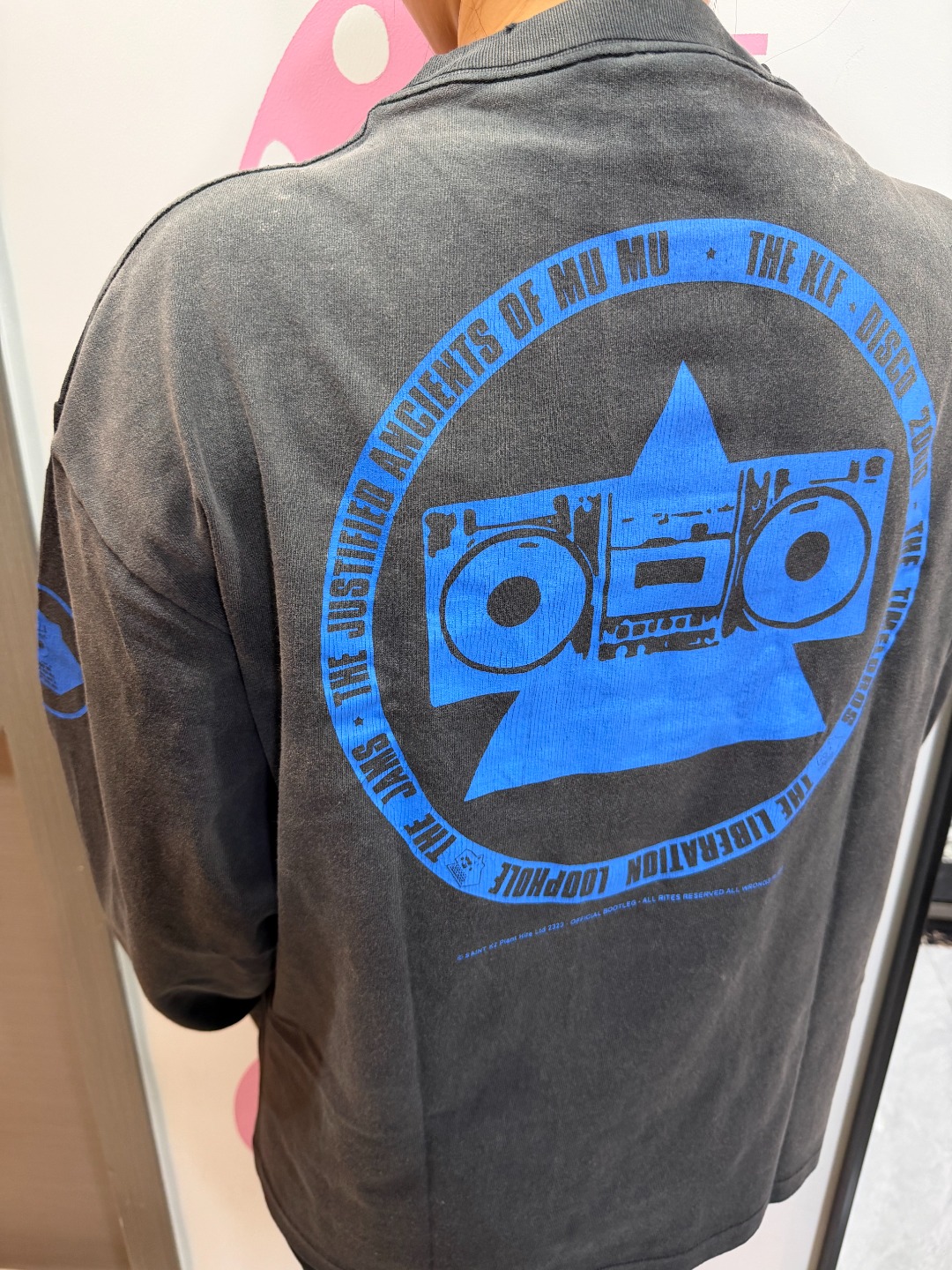 セントマイケルKLFプリントロングスリーブTシャツ 詳細画像 3