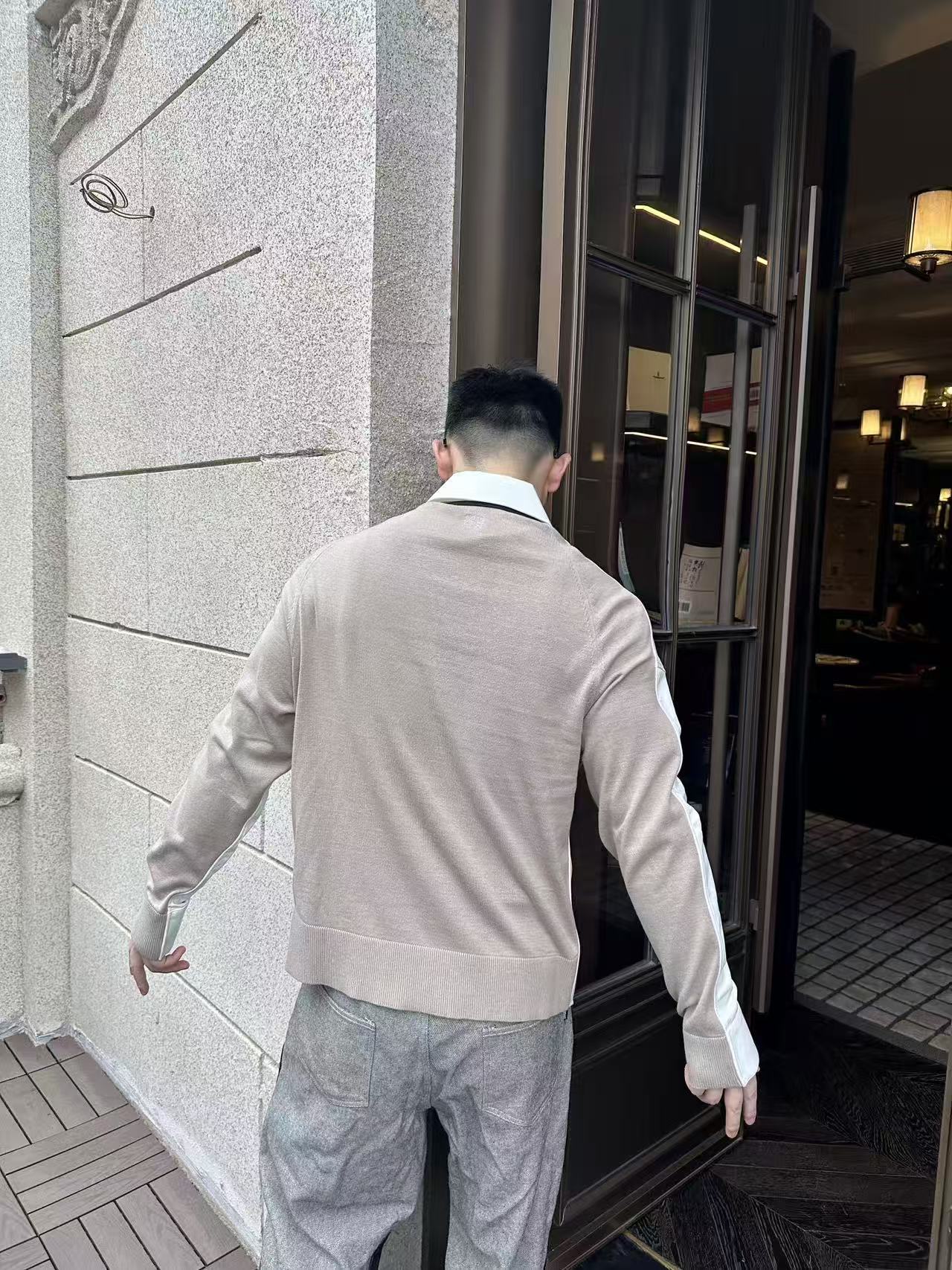 ロエベ セーター パッチワーク ニット 長袖シャツ 詳細画像 3