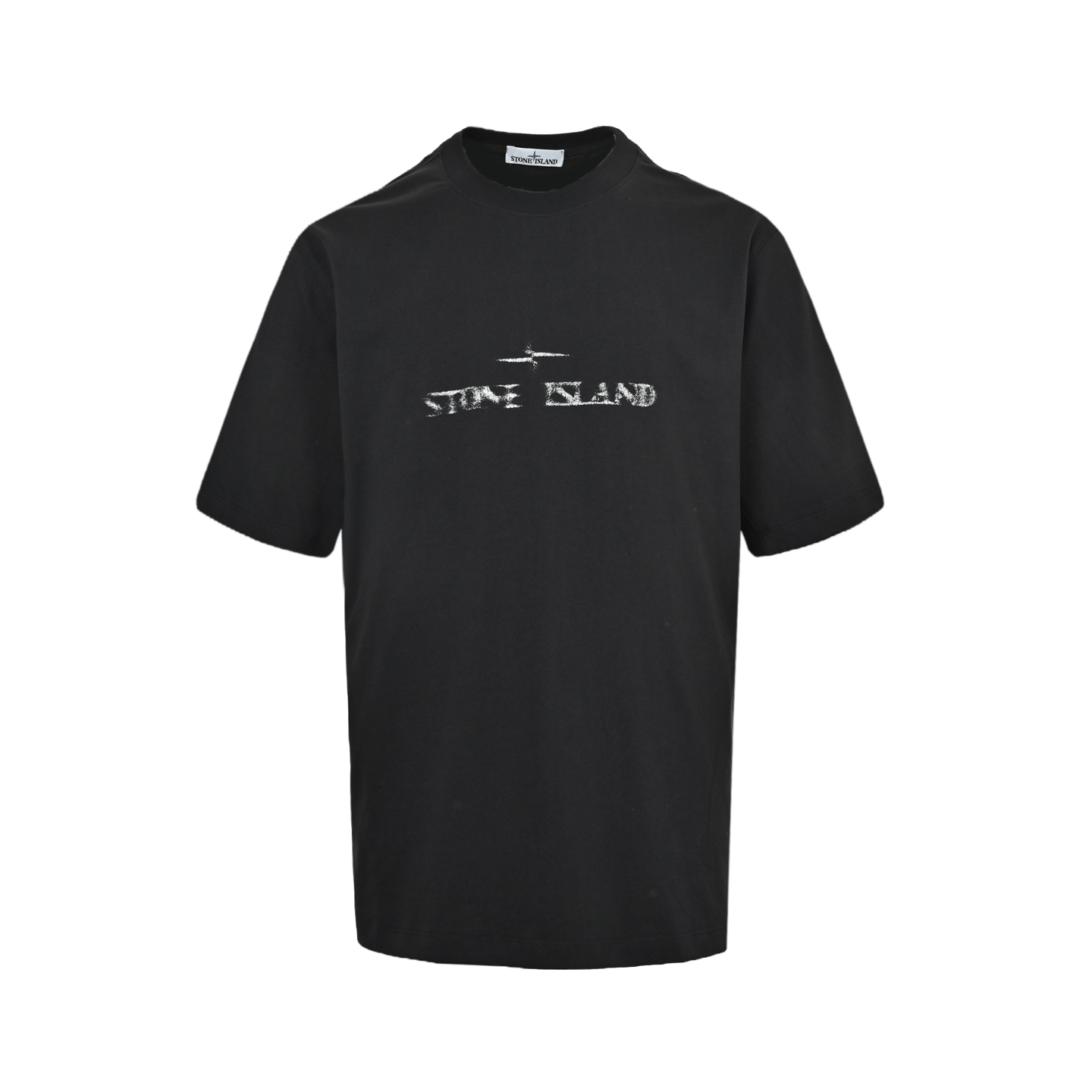 ストーンアイランド スピードスタープリント 半袖Tシャツ、ブラック。 詳細画像 1