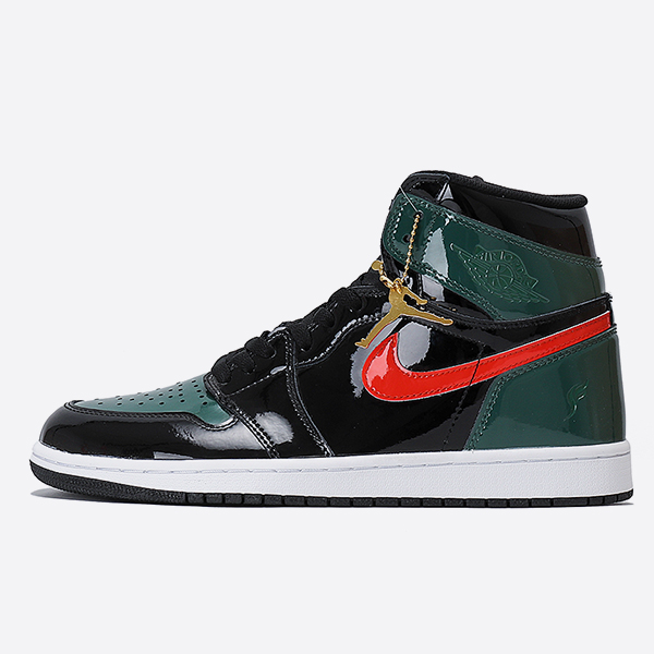 ナイキ JORDAN 1 GREEN PATENT LEATHER 