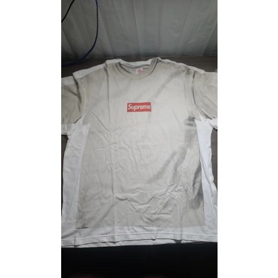 Supreme MM6 Maison Margiela Box Logo Tee White