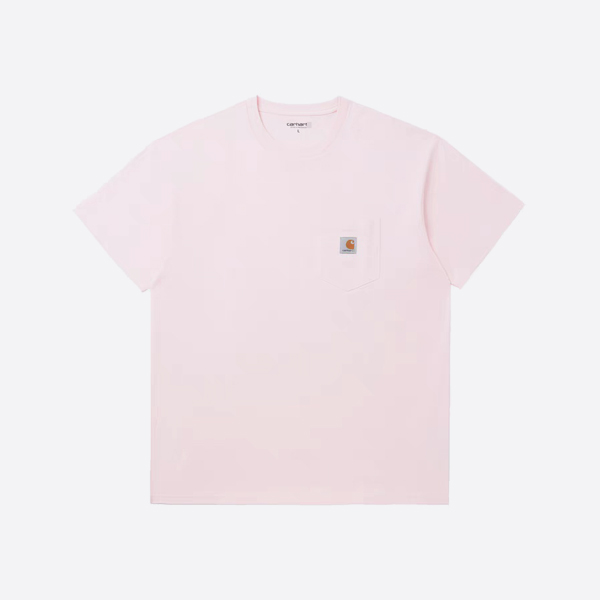 カーハート S/S ポケット T シャツ、ピンク