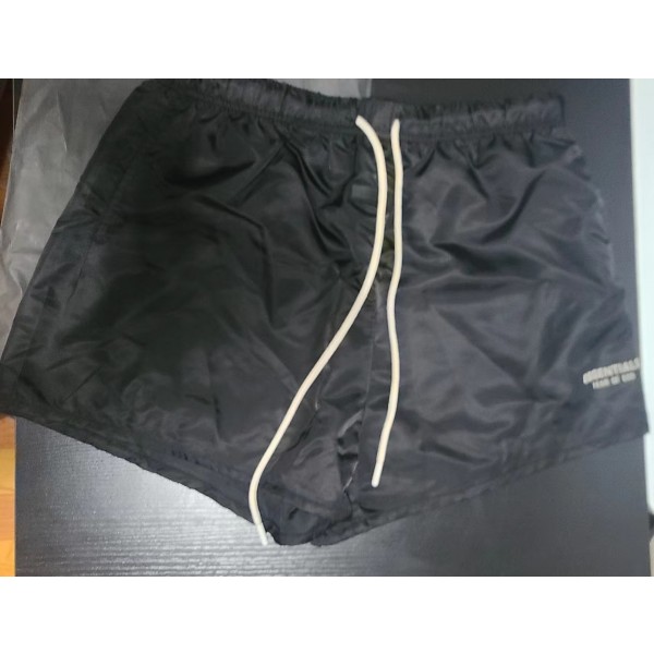 Fear of God Essentials Running Nylon Short Jet Black