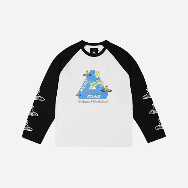 パレス X ヴィヴィアン ウエストウッド ラグラン LS Tシャツ