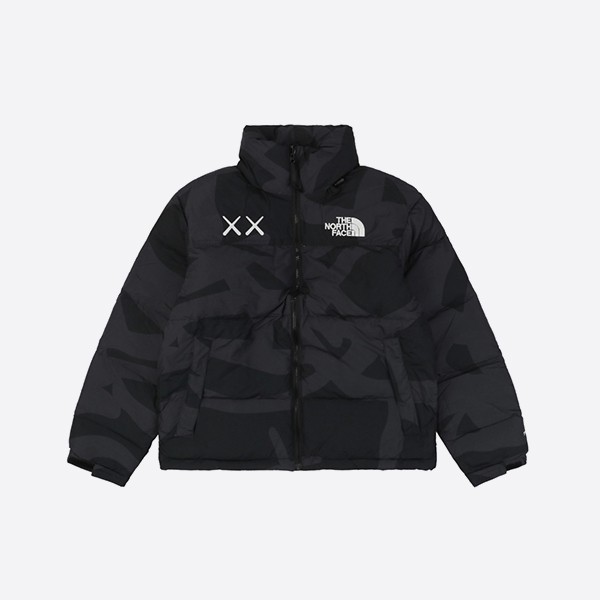 KAWS x ザ・ノース・フェイス レトロ 1996 ヌプシ ジャケット ブラック