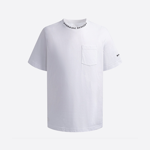 クロームハーツ ネックロゴ Fuck You 半袖 Tシャツ ホワイト