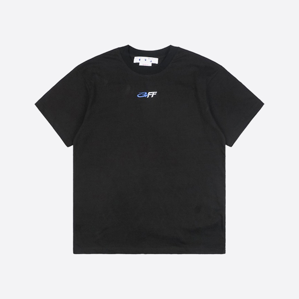 オフホワイト エクサクト オップ オーバー スケート S/S Tシャツ ブラック