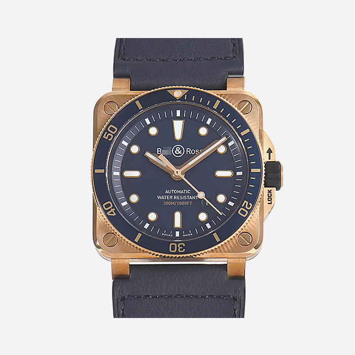 BR03―92 DIVER BLUE BRONZE 世界限定999本 BR0392-D-LU-BR/SCA