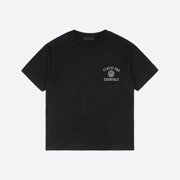 フィアオブゴッド エッセンシャルズ マリンユニバーシティ クルーネック Tシャツ ブラック