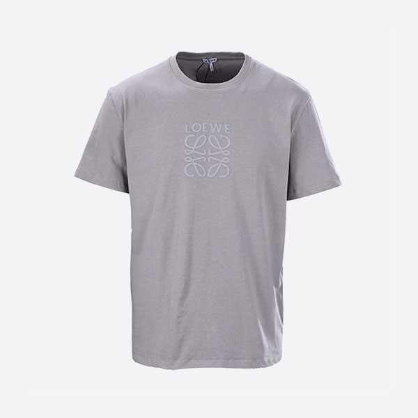 ロエベ アナグラム アップリケ リラックスフィット Tシャツ グレー