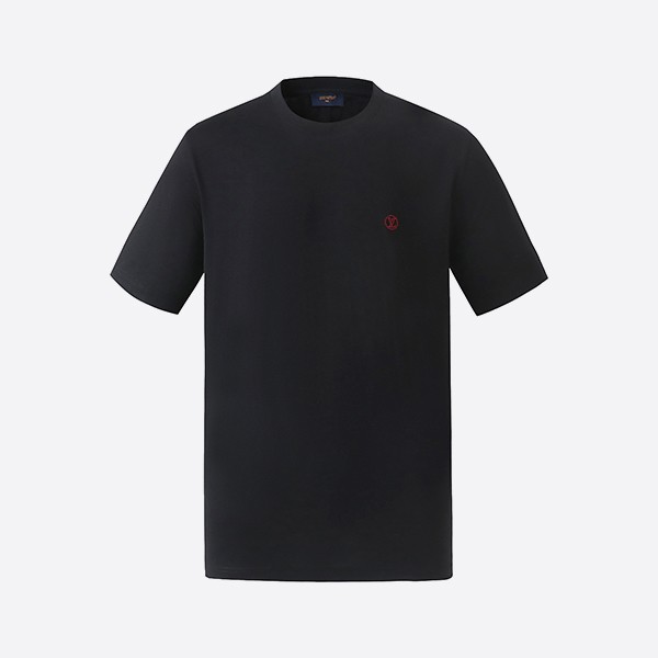 「正規品級」ルイ・ヴィトン クラシックTシャツ レッド ブラック