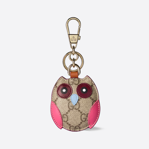 グッチ フクロウ型バッグチャーム 821813 9AAGU 8075