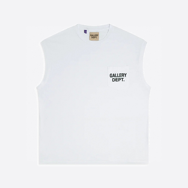 ギャラリーデプト Augi ノースリーブTシャツ ホワイト
