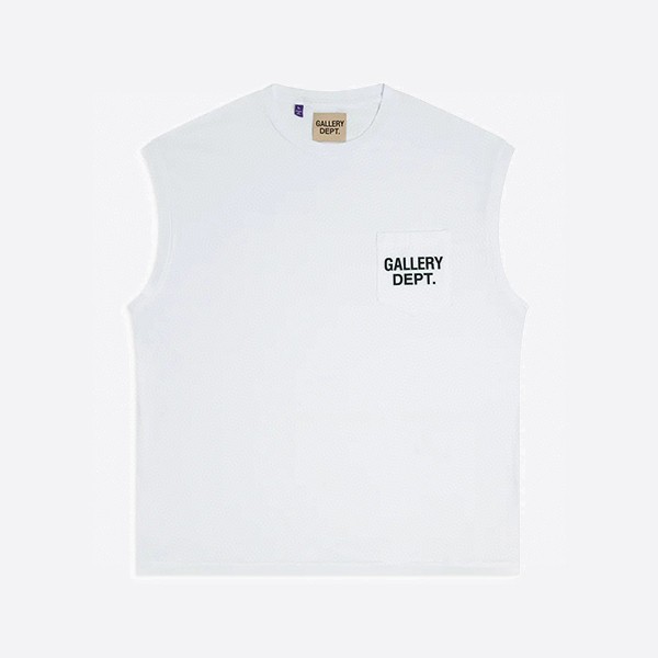 ギャラリーデプト Augi ノースリーブTシャツ ホワイト