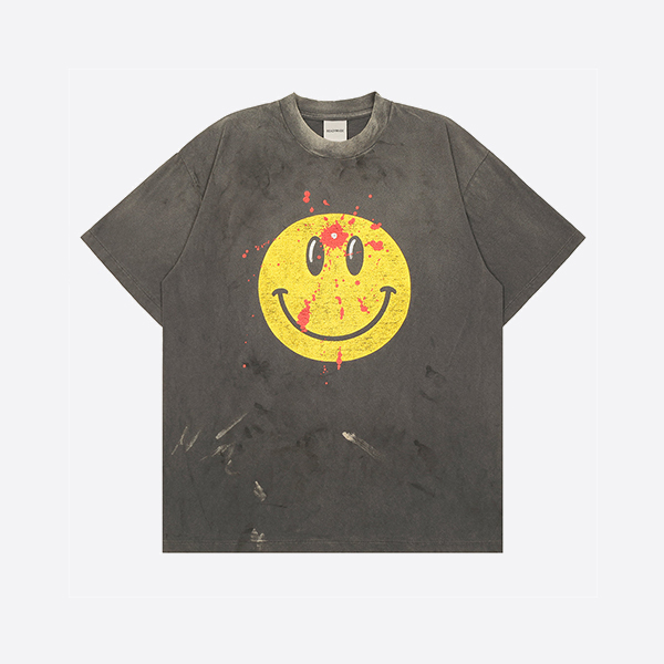 レディメイド S/S スマイル Tシャツ ブラック