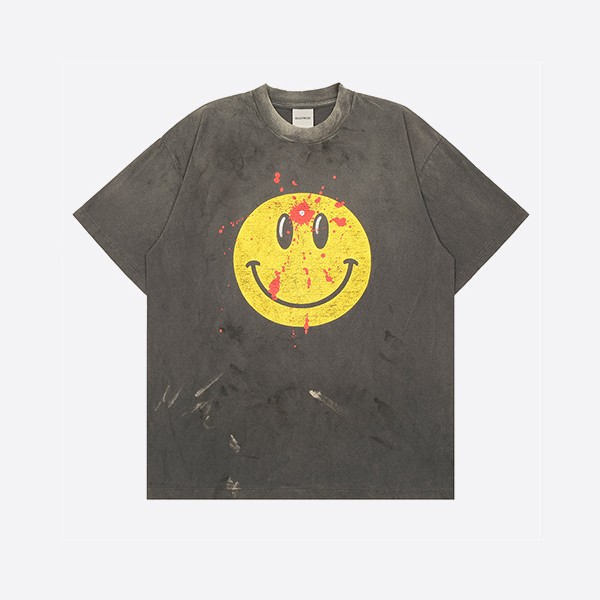レディメイド S/S スマイル Tシャツ ブラック