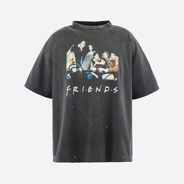 セイントMxxxxxx × フレンズ FRD_SS TEE ブラック