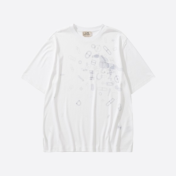 エルメス「フラグメント・エクエストル」Tシャツ