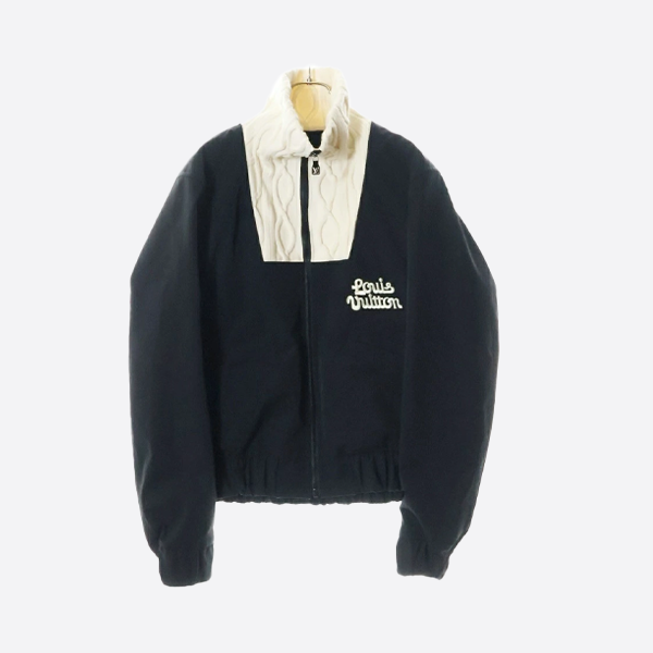 ルイ・ヴィトン 25SS ケーブルカラー ジップアップ ウエストジャケット