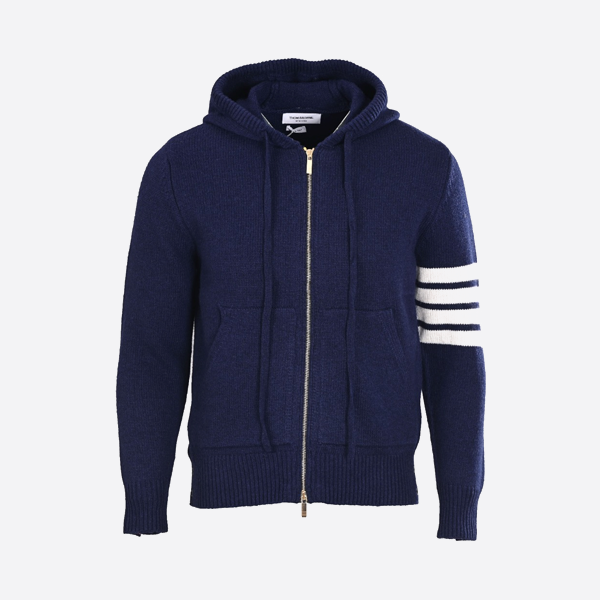 トム ブラウン パピー ウール フード付きジャケット