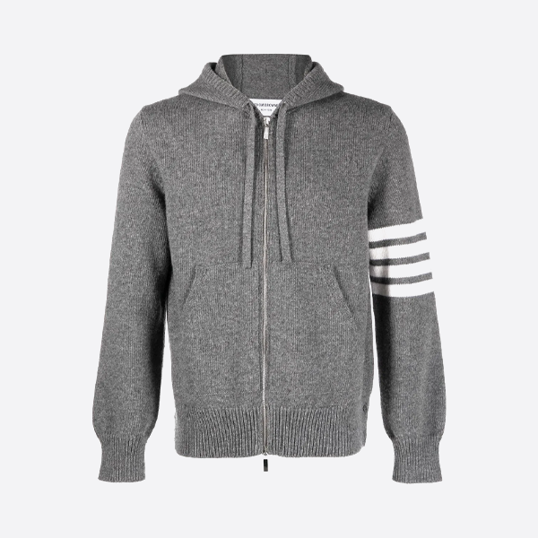 トム ブラウン パピー ウール フード付きジャケット