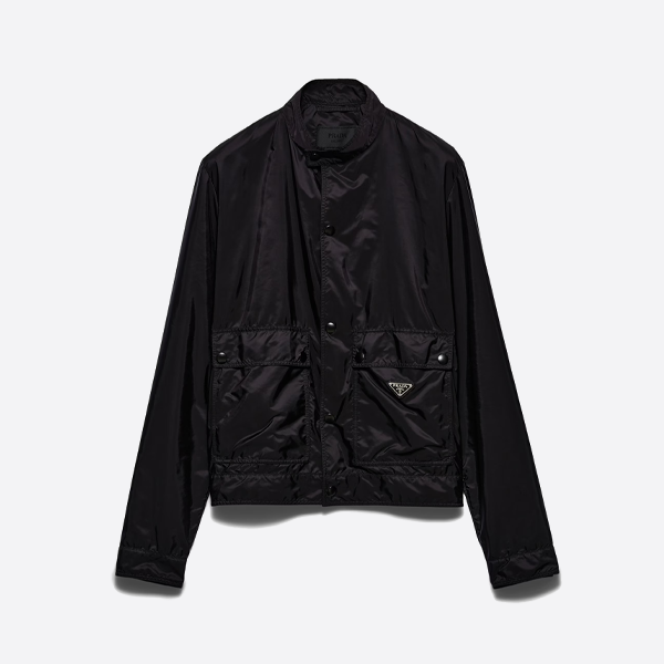 プラダカラー軽量ジャケットブラック