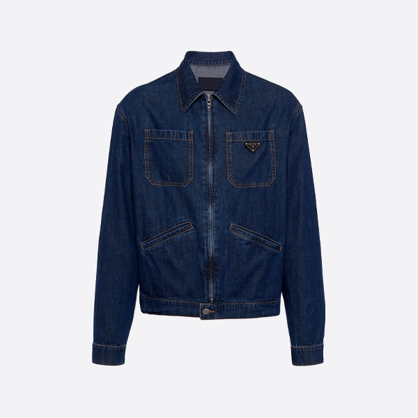 プラダの4ポケットデニムジャケット