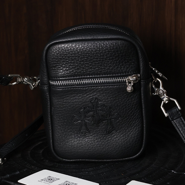 クロームハーツ タンブルレザー TAKA カメラバッグ