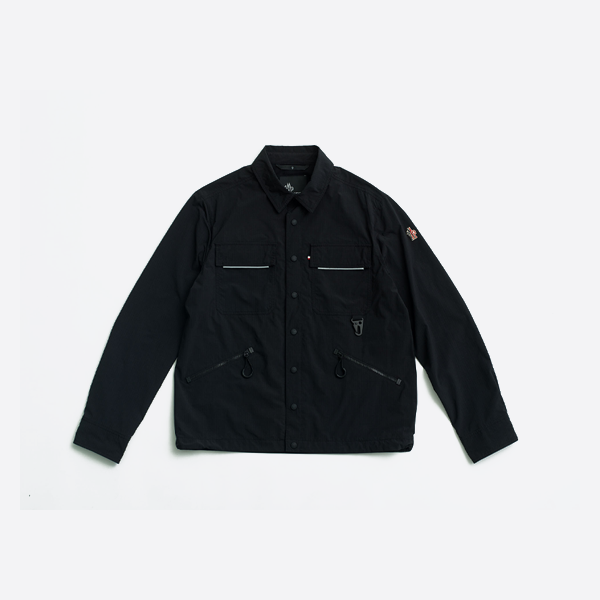 モンクレール ナイロン 防水 シャツスタイル 薄手コットンジャケット