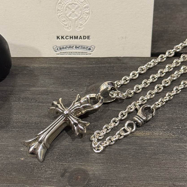 クロームハーツ ミディアムダブルクロス + ロブスターチェーン