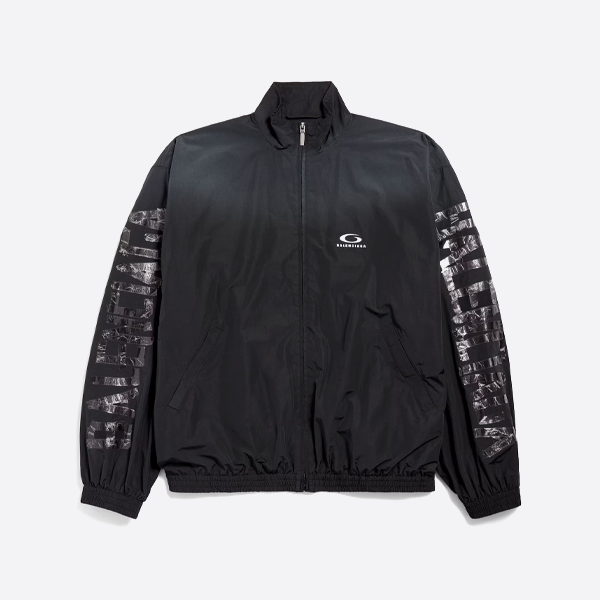 バレンシアガ パッド入りジャケット ブラック