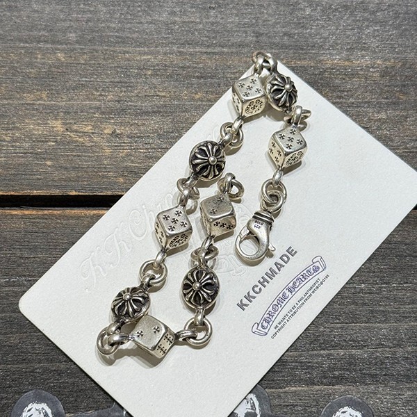 クロームハーツ ゴッド・オブ・ギャンブラー ダイスブレスレット