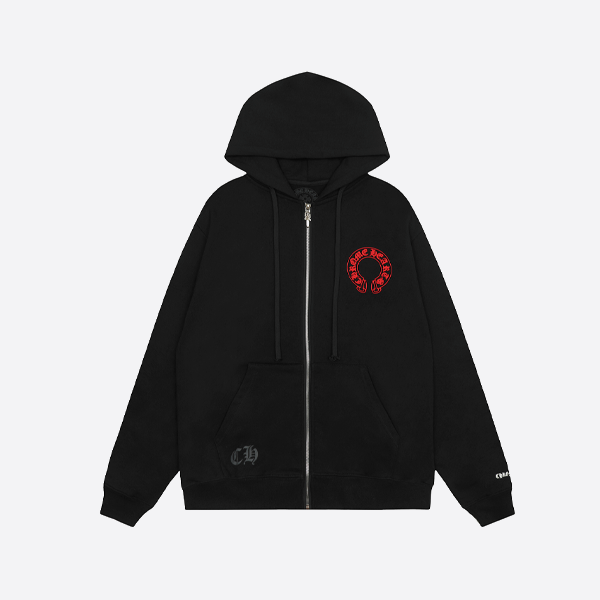 クロームハーツ クラシック ホースシュー エンブロイダリー フーディー