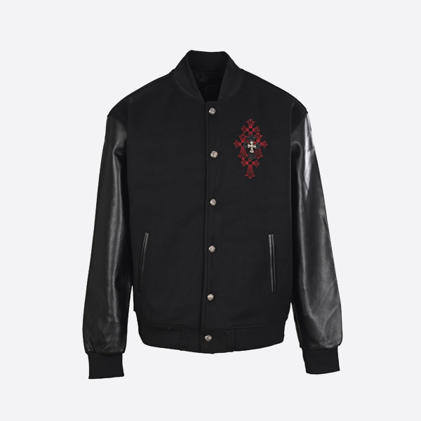 Chrome Hearts ホースシュークロス ベースボールジャケット