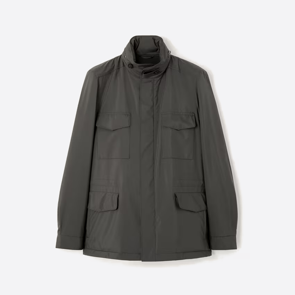 ロロ・ピアーナ ブラックオニキス メンズジャケット