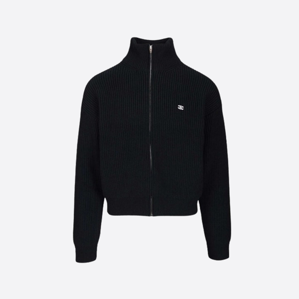 セリーヌ 凱旋門ニットカーディガン