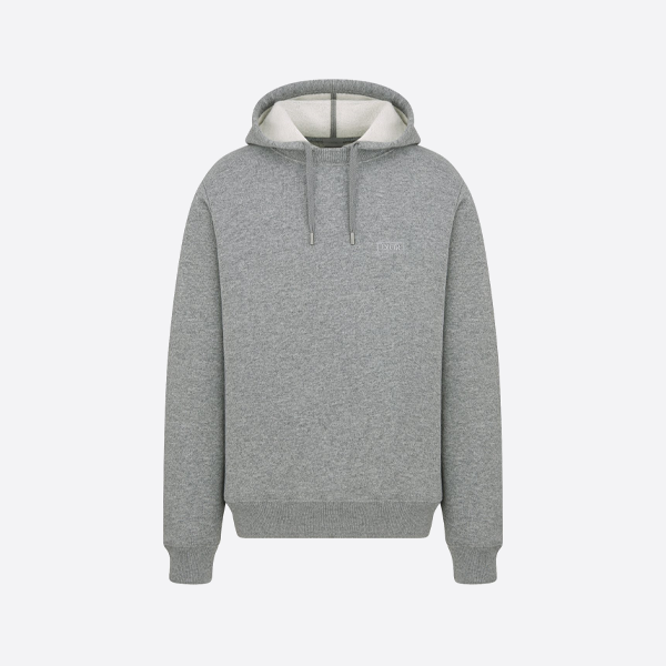 ディオール グレー フード付きスウェットシャツ