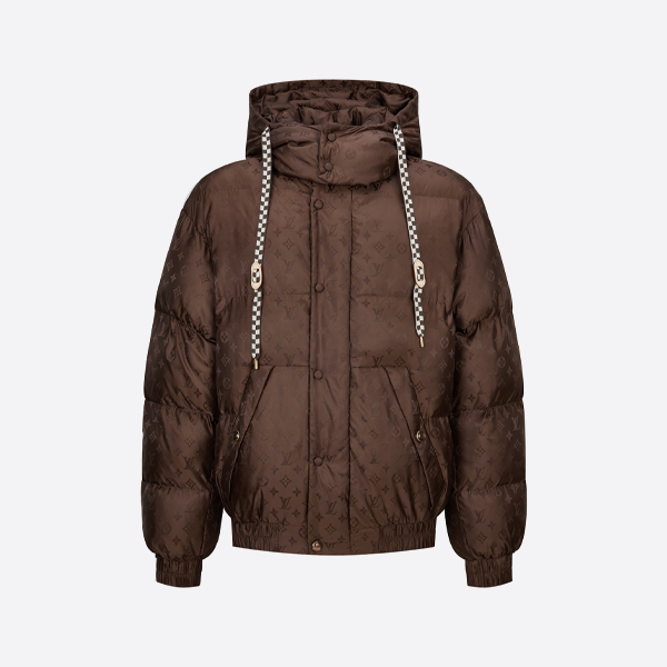 ルイ・ヴィトン スキーコレクション モノグラム ラムウール ダウンジャケット