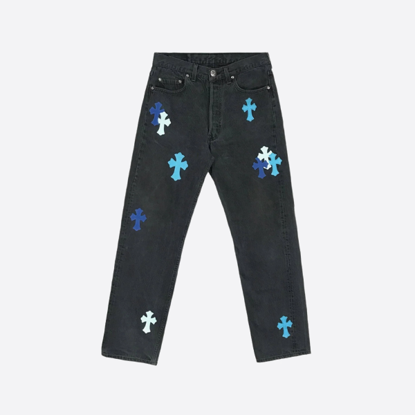 Chrome Hearts ジーンズ ブルー