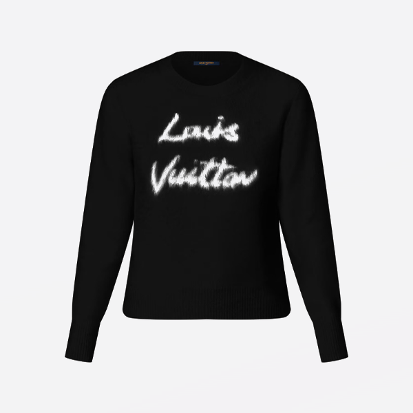 ルイ・ヴィトンのウールとカシミアの混紡セーター