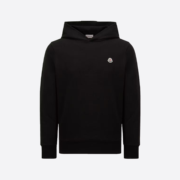 モンクレールの無地ロゴスウェットシャツ/パーカー