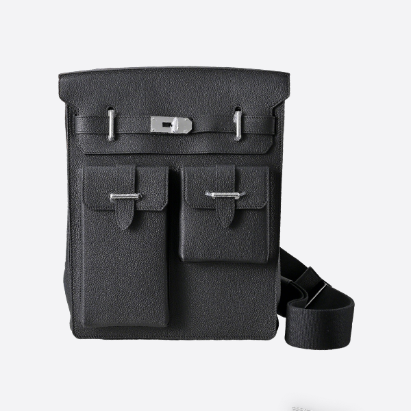 エルメス チェストバッグ 29cm、ブラック