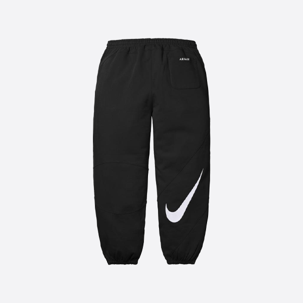 Supreme x Nike コラボ フリース裏地ロングパンツ (ブラック)