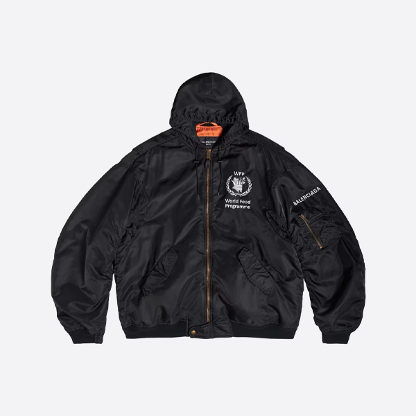 バレンシアガ フードプラン パイロットジャケット