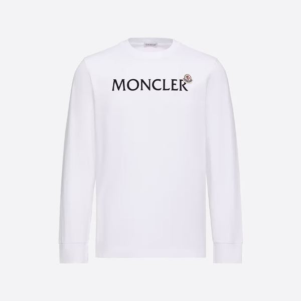 モンクレール クラシック フロックロゴ クルーネック スウェットシャツ