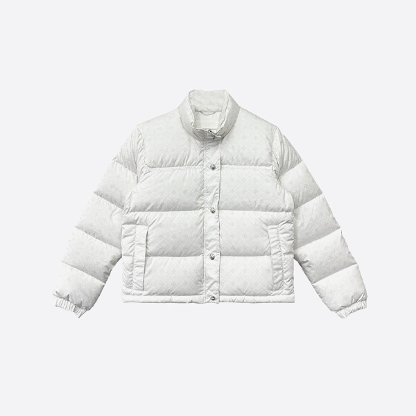 Chrome Hearts ダークパターン ジャカード ダウンジャケット