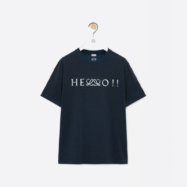 ロエベ コットンブレンド レギュラーフィット Tシャツ