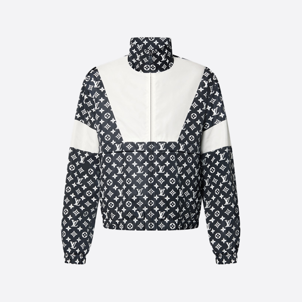 ルイ・ヴィトンのモノグラムカラーブロックジャケット