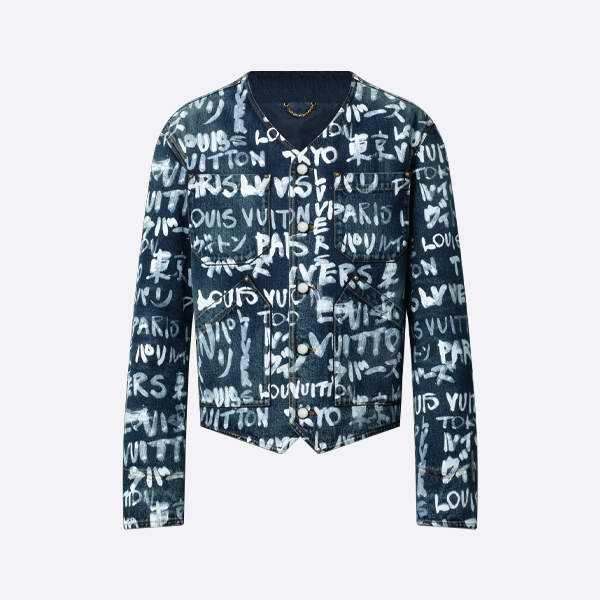 ルイ・ヴィトンとNIGOのコラボレーションデニムジャケット